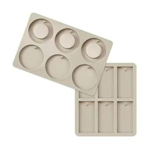 2 moldes de silicona para moldes de cera llavero molde_1