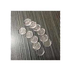 Goeielewe Botones redondos de plástico transparente 200_5