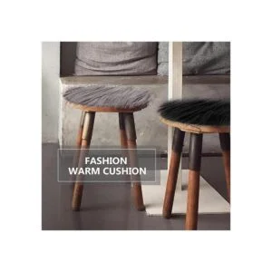 4 piezas de parches cuadrados de piel sintética de zorro_5