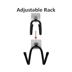 Universal Adhesive Game Controller Organizer Wall Rack_2