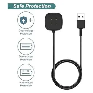 Kissmart Cargador de repuesto compatible con Fitbit Versa_5