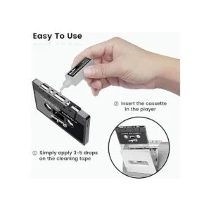 Reshow Limpiador de cabeza de cassette con 2 fluidos de_2