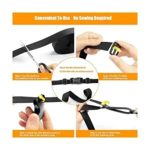 ONE WVW PIN Juego de correas de hebilla con correas de_5