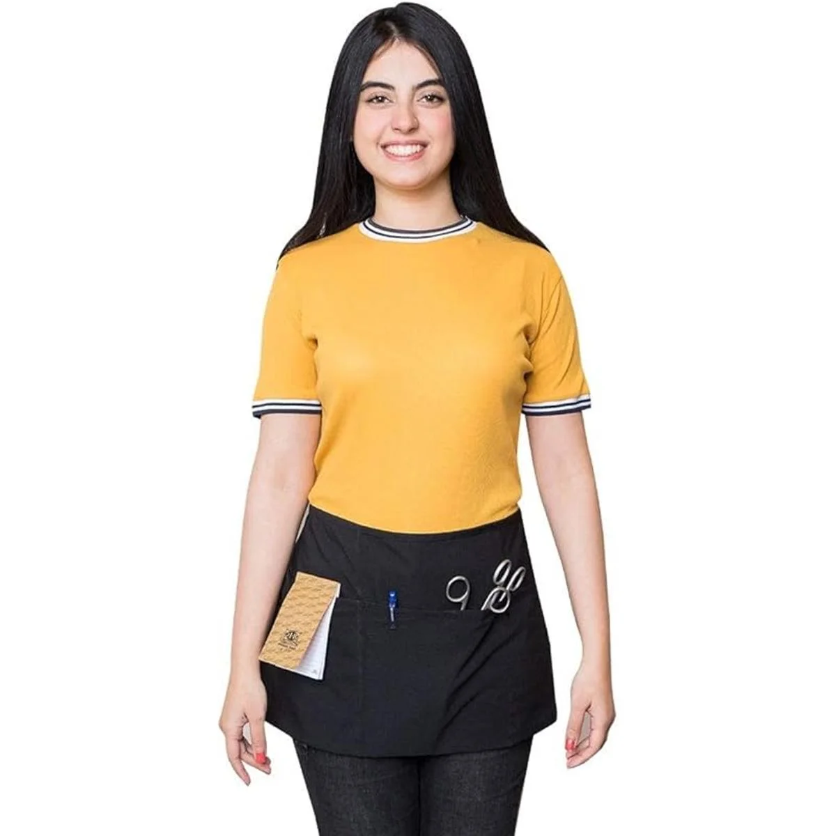 Delantal de servidor con 3 bolsillos de Avalon Waiter y_7