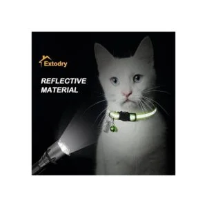 Extodry 14 Pack ReflectiveBreakaway Cat Collars with_3