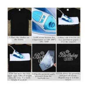 8 piezas de cumpleaños Queen Squad transferencia de_7