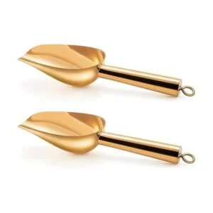 TeamFar Juego de 2 cucharadas pequeñas de acero inoxidable_1