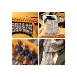 Coopay Kit de telar de bufanda para niños telares_5