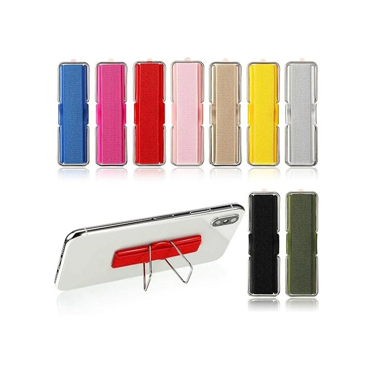 Weewooday 9 piezas correa de dedo teléfono titulares_1