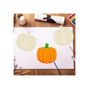 Creaides 20 piezas de madera de calabaza para_5