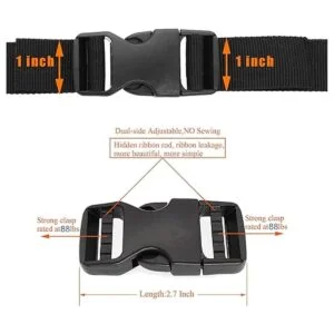 ONE WVW PIN Juego de correas de hebilla con correas de_3