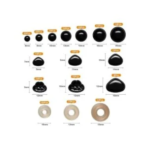 Ojos y narices de seguridad ojos y nariz de oso de_3