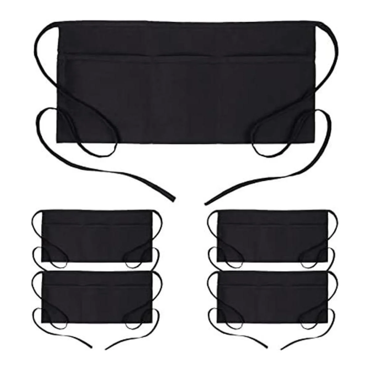 Delantal de servidor con 3 bolsillos de Avalon Waiter y_1