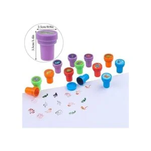 30 sellos de animales para niños dinosaurio vida_2