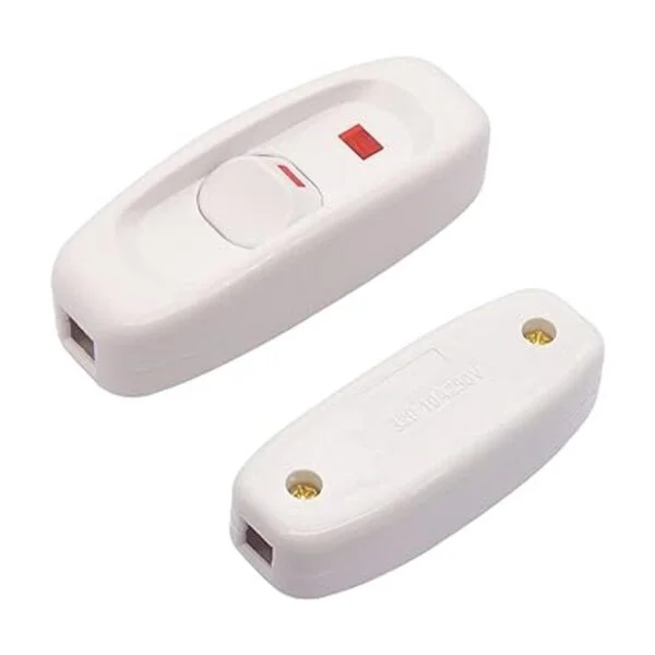 weideer 2 piezas de interruptor de cable en línea botón_2