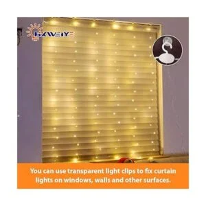 HXWEIYE Cortina de luces cortas para ventana pequeña 3.3_3