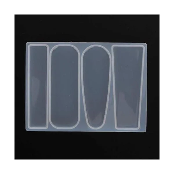 2 moldes de resina de silicona para hacer pinzas de_4