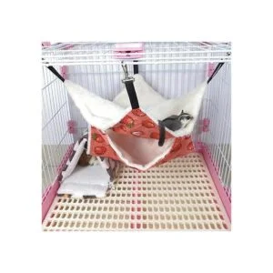 LEFTSTARER Hamaca colgante de animales pequeños para_5