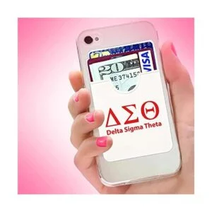 Delta Sigma Theta Koala Pouch Cartera adhesiva para_2