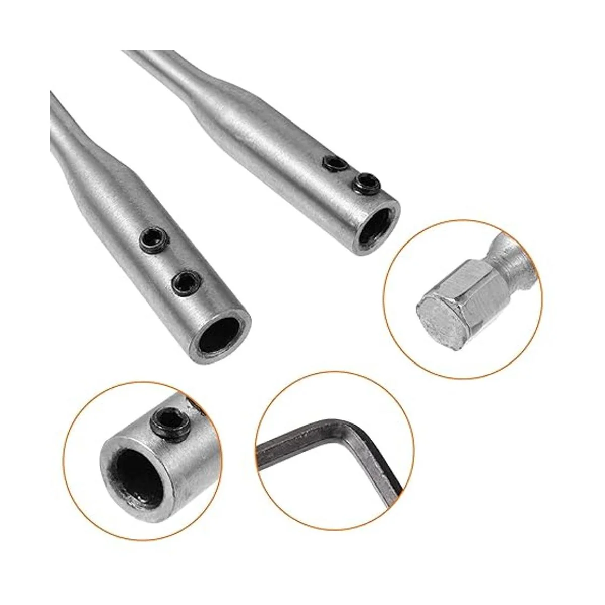 Juego de 4 brocas de extensión de 14 extensión de broca_3