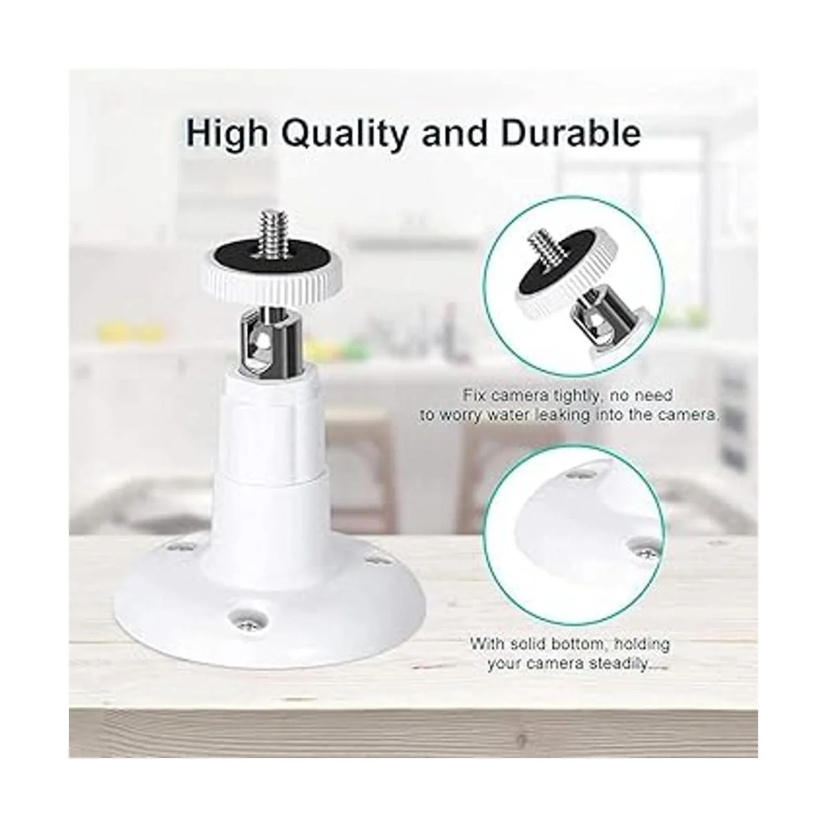 Wyze Cam V3 Soporte de montaje en pared ajustable de 360_3