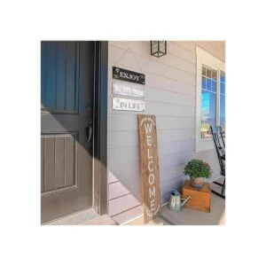 Jetec Enjoy The Little Things in Life Letrero de pared_7