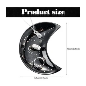 2 bandejas de platos de joyería de luna para joyas plato_2