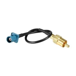 SUPERBAT Cable Fakra a RCA RCA macho a azul Fakra Z macho_1