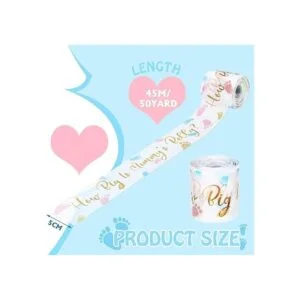 2 rollos de cinta métrica de barriga juego de cinta_2