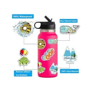 Calcomanías para botellas de agua 300 unidadespaquete de_4