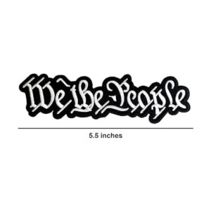 Parche We The People para planchar 5.5 in preámbulo de_2