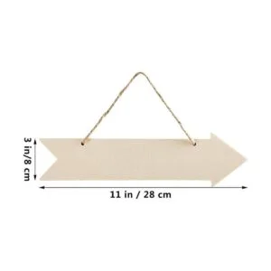 Samanter Cartel de madera para manualidades madera sin_2