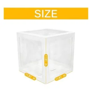 Cajas de globos de primer cumpleaños cajas de bebé con_2