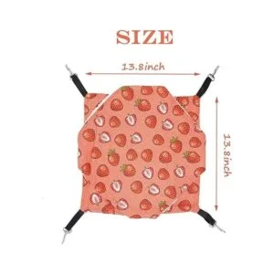 LEFTSTARER Hamaca colgante de animales pequeños para_2