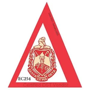 Delta Sigma Theta Koala Pouch Cartera adhesiva para_4