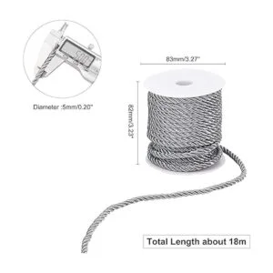 PH PandaHall Cuerda trenzada de 59 pies de 0.197 in_4