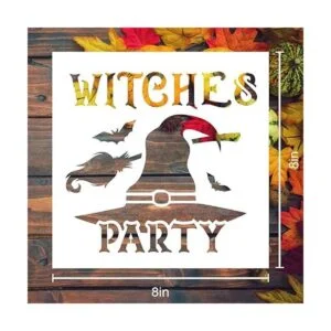 9 plantillas de pintura de decoración de Halloween_2