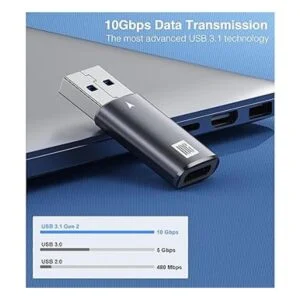 10 Gbps Adaptador USB C hembra a USB macho paquete de 2_3