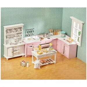 SAMCAMI Accesorios de casa de muñecas en miniatura_3