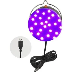 Luz LED de luz negra 10 W USB luces negras UV con_1