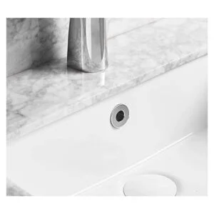 Greenspring Tapa de desbordamiento cromada para fregadero_3