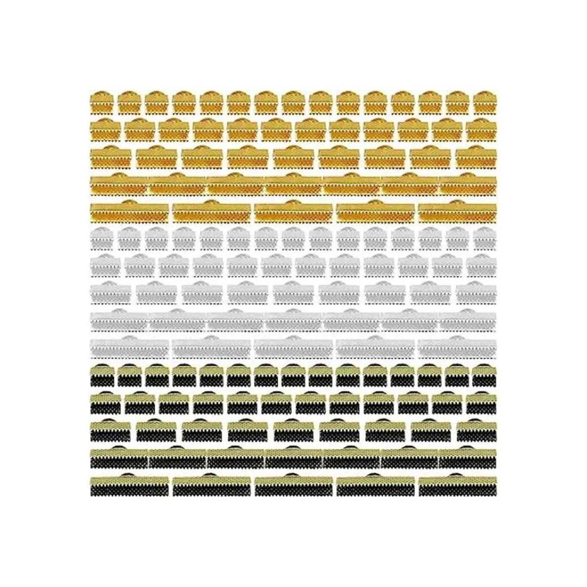 150 abrazaderas con extremos de engarzado pulsera de_1