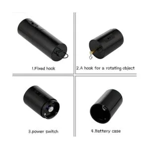 Colgando Negro Motor Rotatorio Viento Spinner Motor Móvil_3