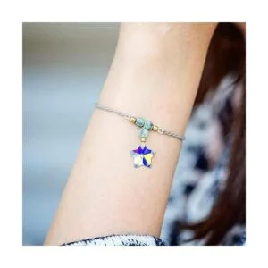 80 cuentas de cristal AB con forma de mariposa corazón_3