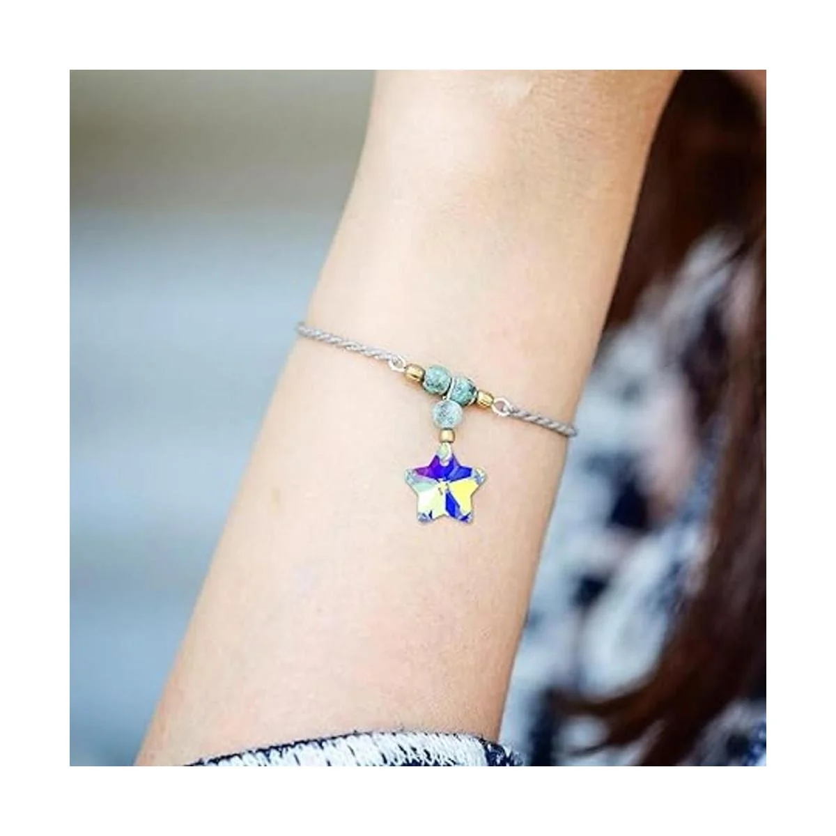 80 cuentas de cristal AB con forma de mariposa corazón_3