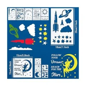 12 plantillas de nube de luna y estrella para pintar_2