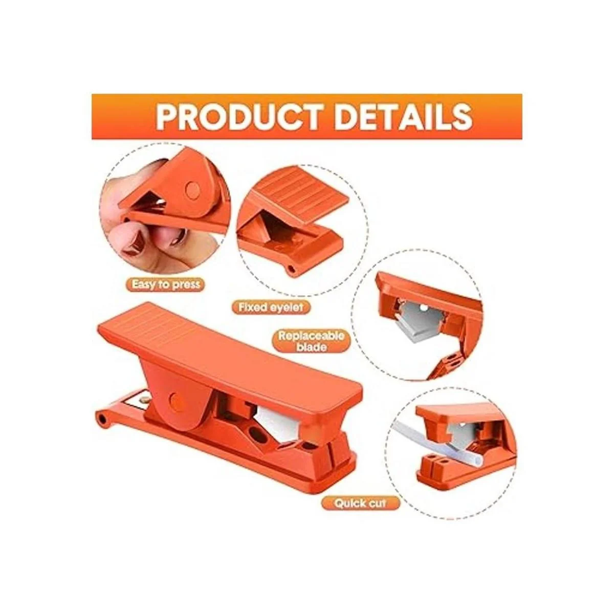 Cortador de tubos de plástico PTFE cortador de tubos de_2