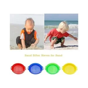 OJYUDD 4 tamices de arena multicolores tamiz de arena de_7