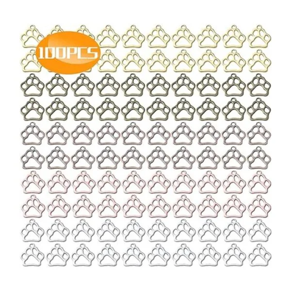 BronaGrand 100 dijes de pata de animal de aleación oso_2