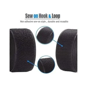 IHKFILAN Cinta de cierre de velcro de 5 yardas para coser_4